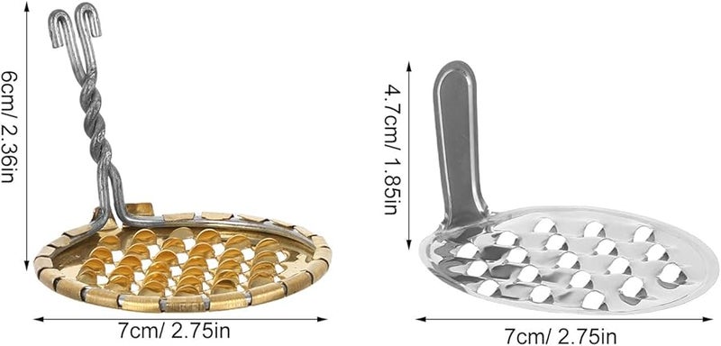 Stainless Steel Bean Jelly Scraper Set 2 Pieces Food Grater and Cold Noodle Tool - Image 5